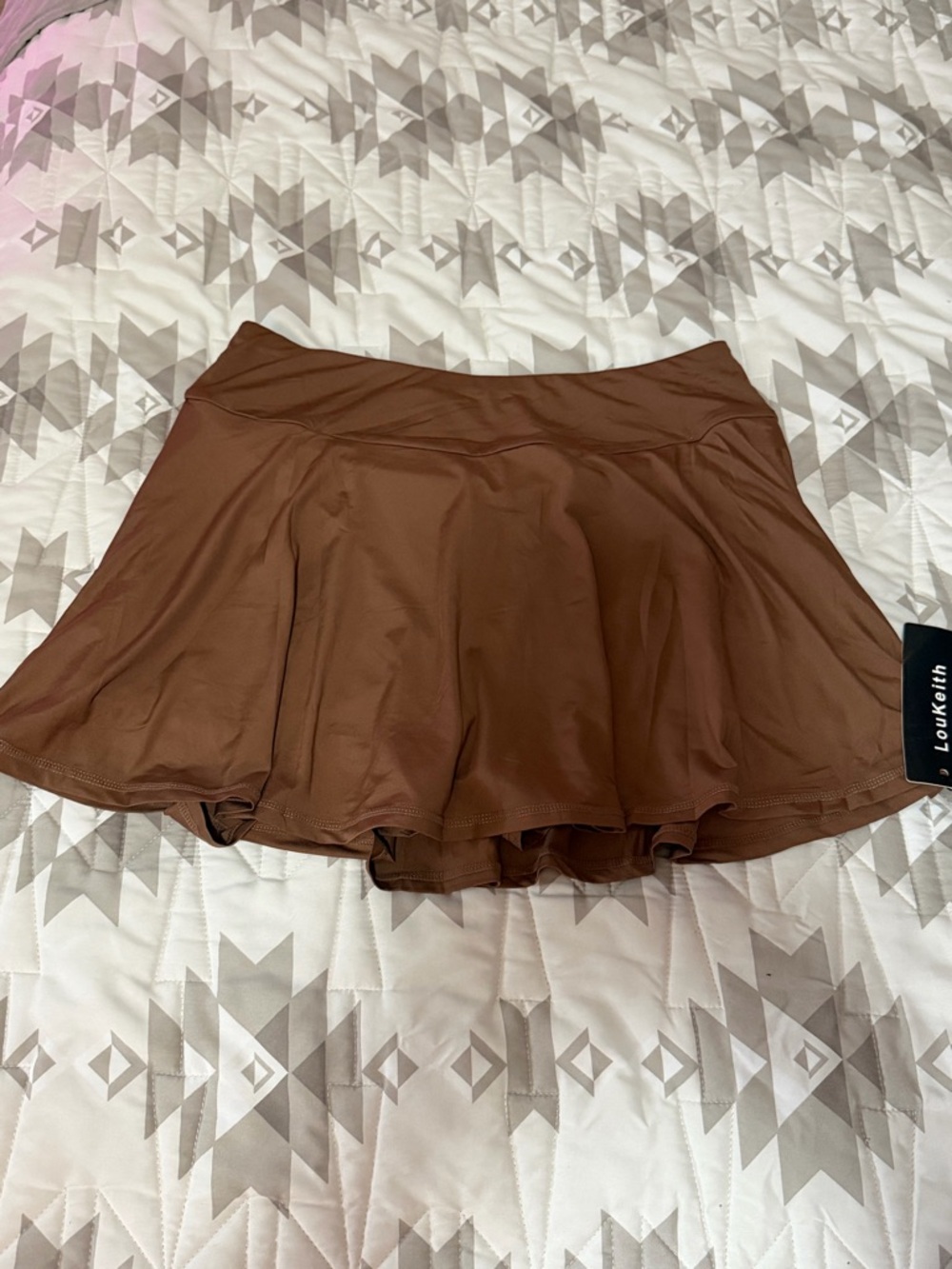 Women’s Large Brown Athletic Skirt